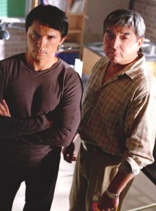 Lou Diamond Phillips and Graham Greene