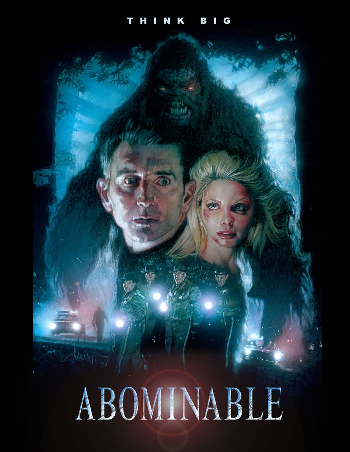 Big Foot is scarier in this poster than he is in the movie